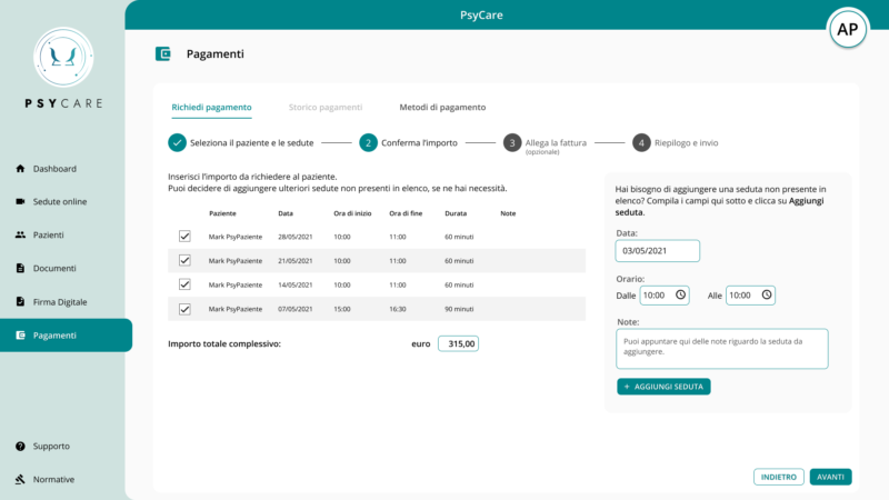 ainserisci_importo_sedute_online