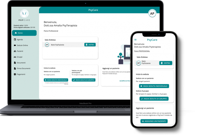 DISPOSITIVI PER LA TERAPIA ONLINE